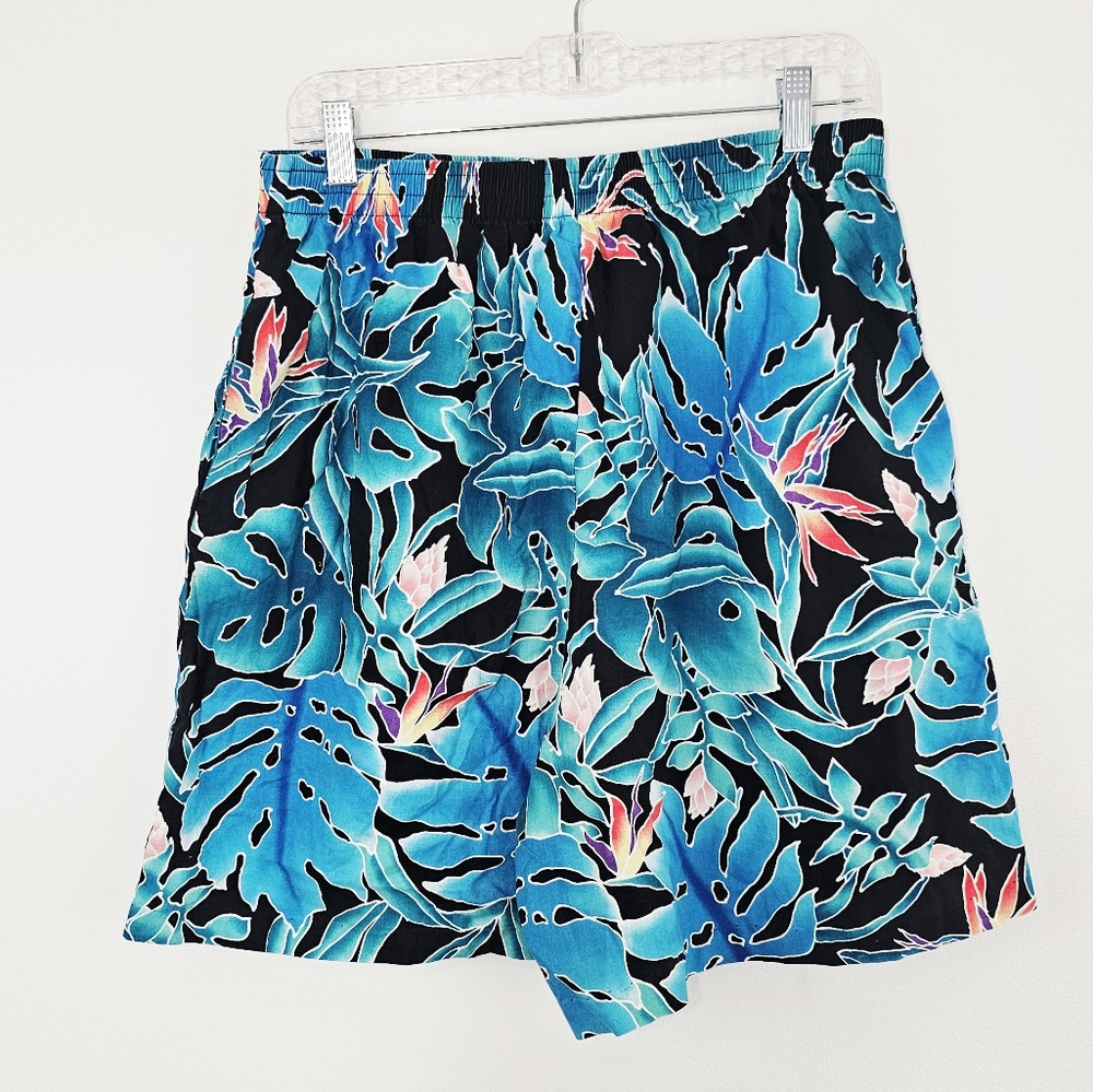 Hilo Hattie Original Hawaiian Button Up Shirt And Short Set - Picture 6 of 9